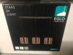 Luminaire Suspension triple couleur cuivre Eglo Saganto 1, Maison & Meubles, Lampes | Suspensions, Moderne, Enlèvement ou Envoi