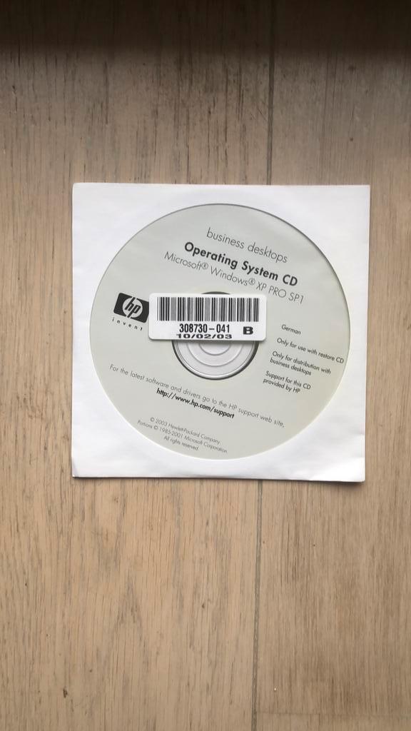 Cd-rom operating system cd. German., Computers en Software, Ontwerp- en Bewerkingssoftware, Zo goed als nieuw, Windows, Ophalen