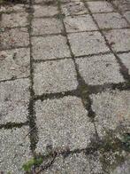 80 stuks terrastegels - betontegels - grindtegels 50 x 50, Enlèvement, Utilisé, Tuiles de terrasse
