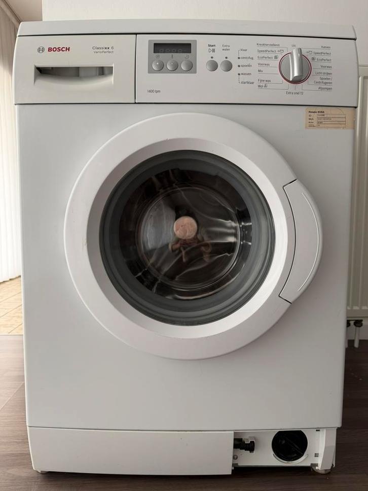 Bosch wasmachine Classixx 6 – 6kg – 1400 tpm, Elektronische apparatuur, Wasmachines, Gebruikt, Voorlader, 4 tot 6 kg, 85 tot 90 cm
