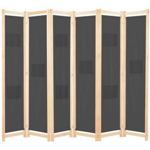 paravent kamerscherm 240 x 170 cm zwart, Maison & Meubles, Accessoires pour la Maison | Paravents d'intérieur, Neuf, Enlèvement