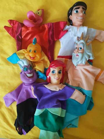 Kleine zeemeermin handpoppen  beschikbaar voor biedingen