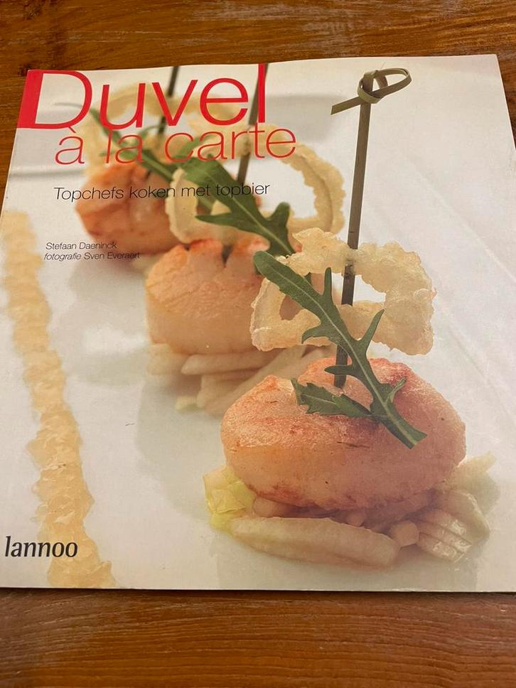 S. Daeninck - Duvel à la carte, Boeken, Kookboeken, Zo goed als nieuw, Ophalen of Verzenden