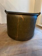 Antieke koperen ketel / confituurketel Ø32 cm – ca. 1900, Antiek en Kunst, Antiek | Brons en Koper, Ophalen of Verzenden