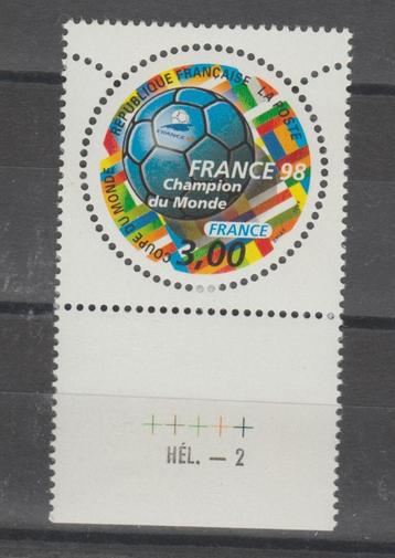 Frankrijk 1998 Wereldkampioenschap Voetbal (VI) met label ** beschikbaar voor biedingen