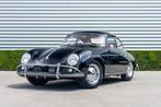 Porsche 356A T2 'Super' - Sunroof - Matching - Kardex, Auto's, Achterwielaandrijving, 4 cilinders, Zwart, Handgeschakeld