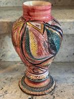 Vintage keramiek vaas gesigneerd, Enlèvement ou Envoi