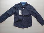 NIEUW zeer mooi donkerblauw hemdje maat 110/ 5 jaar  jongen, Urban Wave, Overhemd of Blouse, Nieuw, Ophalen of Verzenden