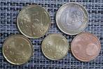 Lot 5 munten Andorra 1 euro 0.50c,0.20c,0.10c,0.5c 2014 UN, Postzegels en Munten, Munten | Europa | Euromunten, Setje, Ophalen of Verzenden