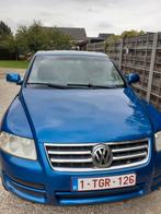 Vw touareg lichte vracht 4 zitplaatsen, Autos, Volkswagen, Cuir, ABS, 3500 kg, Bleu