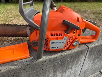 Husqvarna 350, professionele kettingzaag met kist beschikbaar voor biedingen