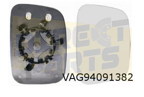 Volkswagen Caddy (9/03-12/20) (2K) Volkswagen Transporter T5, Auto-onderdelen, Spiegels, Volkswagen, Nieuw, Ophalen of Verzenden