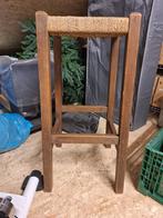 Houten stoel met rieten zitting, Ophalen
