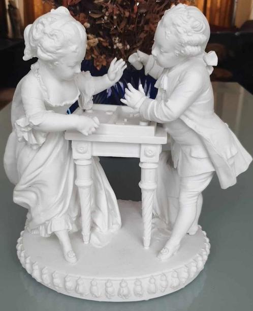 Antiek VION & BAURY Prachtige Gedetailleerde beeld.Uit 1868., Antiek en Kunst, Curiosa en Brocante, Ophalen of Verzenden