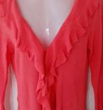 Soon : roze -rood vest , open cardigan gilet , S, Kleding | Dames, Truien en Vesten, Ophalen of Verzenden, Zo goed als nieuw, Soon