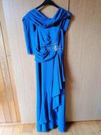 Feestkleed met bijhorende sjaal, Kleding | Dames, Trouwkleding en Trouwaccessoires, Nieuw, Bruidsmeisjeskleding, Blauw, Ophalen