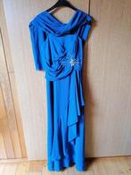 Feestkleed met bijhorende sjaal, Kleding | Dames, Trouwkleding en Trouwaccessoires, Ophalen, Nieuw, Blauw, Bruidsmeisjeskleding