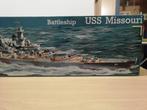 Revell bouwdoos van de USS Missouri in schaal 1/350, Hobby en Vrije tijd, Modelbouw | Boten en Schepen, Ophalen, Revell