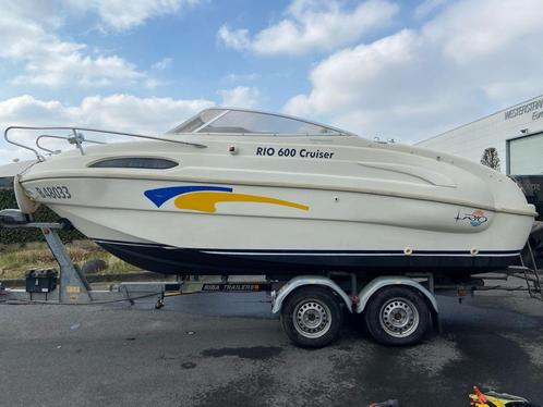 Te koop Rio 600 Cruiser - Perfecte sportieve kajuitboot, Watersport en Boten, Motorboten en Motorjachten, Zo goed als nieuw, Tot 6 meter