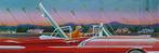 Grote langwerpige poster Pontiac Star Chief Convertible 1956, Ophalen of Verzenden, Huis en Inrichting