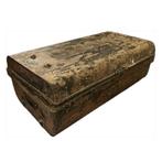 Brits-Indische ijzeren reiskoffer reiskist, Huis en Inrichting, Woonaccessoires | Kisten, Ophalen