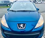 PEUGEOT 207 SW 1.4 ESS 2009, Auto's, Stof, Zwart, Blauw, Bedrijf