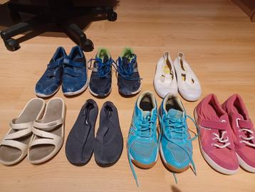 Sportschoenen, sneakers en slofjes in maat 38 en 39 beschikbaar voor biedingen