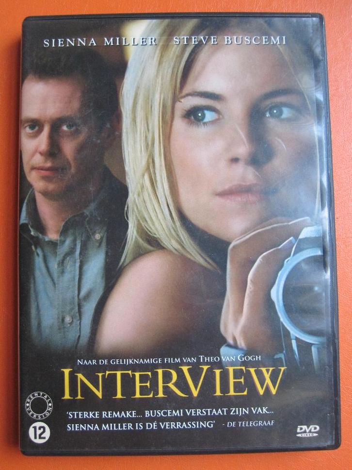 Interview (2007), Cd's en Dvd's, Dvd's | Drama, Zo goed als nieuw, Drama, Vanaf 12 jaar, Ophalen of Verzenden
