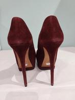 697C* Gianmarco LORENZI luxe escarpins bordeaux tt cuir (39), Gianmarco LORENZI, Autres couleurs, Escarpins, Porté