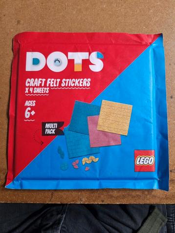 LEGO DOTS • STICKERS EN FEUTRE Autocollants en feutre artisa beschikbaar voor biedingen