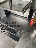 Table inox horeca, Comme neuf