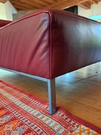 Rode lederen long chair, Huis en Inrichting, Ophalen