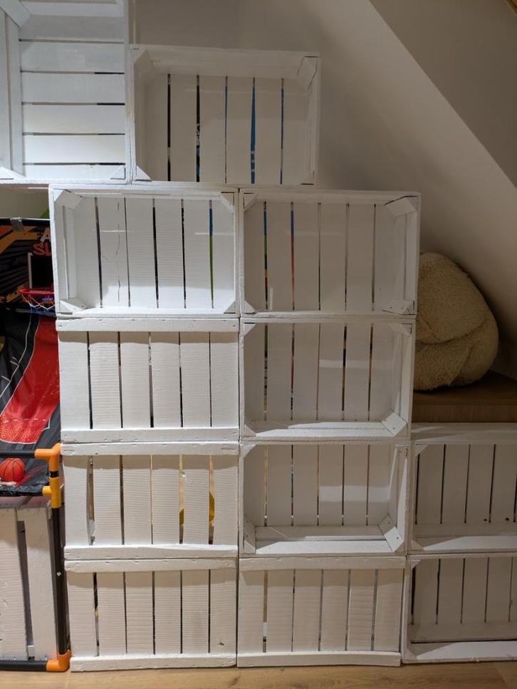 fruitkist wit, Huis en Inrichting, Woonaccessoires | Overige, Zo goed als nieuw, Ophalen