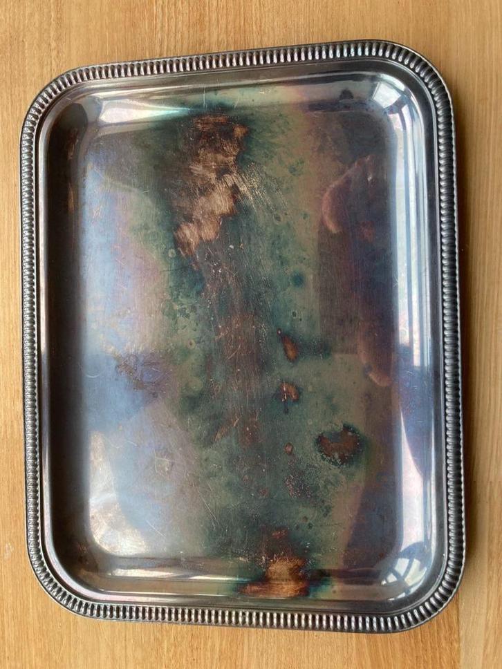 Christofle Gallia Art Deco verzilverd dienblad, Antiek en Kunst, Curiosa en Brocante, Ophalen