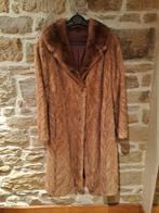Manteau vison clair  T 42-44, Enlèvement, Comme neuf, Taille 42/44 (L), Beige