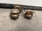 Vintage potje -- silver plated, Antiek en Kunst, Ophalen of Verzenden
