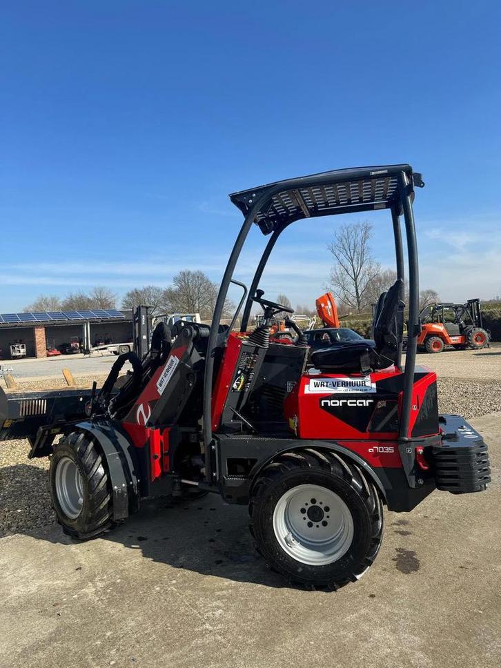 norcar 7035 kniklader, Zakelijke goederen, Machines en Bouw | Kranen en Graafmachines, Wiellader of Shovel, Ophalen of Verzenden