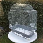 NIEUWE METALEN VOGELKOOI FLAMINGO MET OPEN DAK: NU 70 EURO, Animaux & Accessoires, Enlèvement, Métal, Neuf, Cage à oiseaux