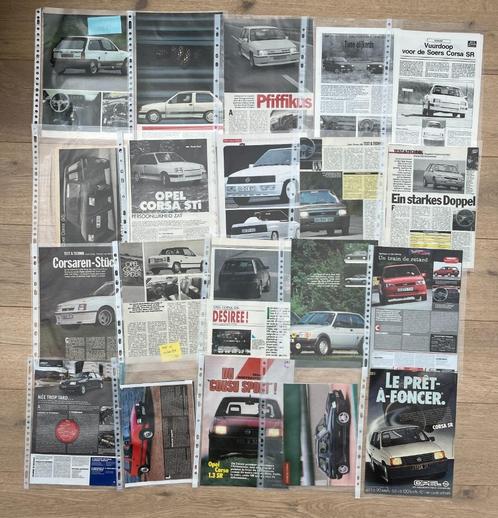 OPEL CORSA GSI - ARTIKELS, Boeken, Auto's | Folders en Tijdschriften, Opel, Ophalen of Verzenden