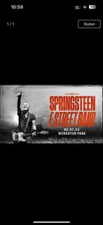 4 tickets Bruce Springsteen Werchter 2 juli 2024, Juillet