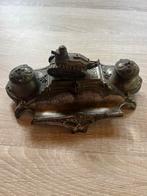 Encrier souvenir de la 1ère guerre mondiale, Ophalen