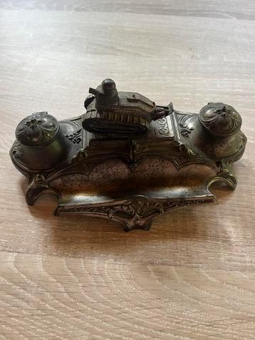 Encrier souvenir de la 1ère guerre mondiale beschikbaar voor biedingen