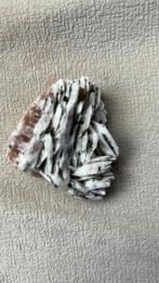 Barytine blanche avec pyrite