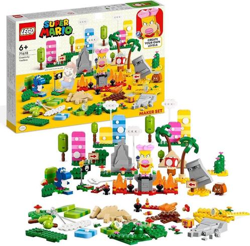 Lego 71418 Super Mario Makersset: Creatieve gereedschapskist, Kinderen en Baby's, Speelgoed | Duplo en Lego, Gebruikt, Lego, Complete set