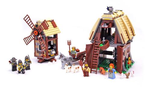LEGO Castle Kingdoms 7189 Mill Village Raid TOP!!!, Kinderen en Baby's, Speelgoed | Duplo en Lego, Zo goed als nieuw, Lego, Complete set