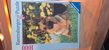 Nieuw in zak. Puzzel Duitse herder, Enlèvement ou Envoi, Comme neuf