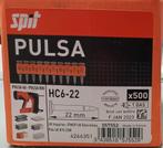 Spit pulsa HC6-22 400 + gas, Bricolage & Construction, Quincaillerie & Fixations, Comme neuf, Moins de 50 mm, Autres types, Enlèvement