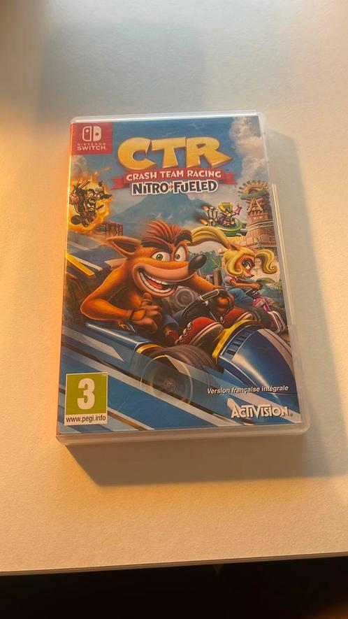 Crash Team Racing Nitro-Fueled, Games en Spelcomputers, Games | Nintendo Switch, Zo goed als nieuw, Racen en Vliegen, Vanaf 12 jaar