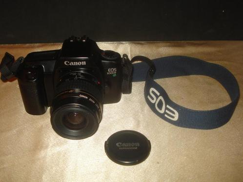 CANON EOS 1000F N Autofocus + Objectif 35-80 MM, Audio, Tv en Foto, Fotocamera's Analoog, Zo goed als nieuw, Spiegelreflex, Canon