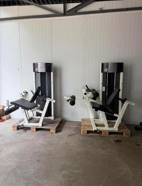 Life Fitness leg curl / leg extension / machines / 2 stuks, Sport en Fitness, Fitnessmaterialen, Gebruikt, Overige typen, Armen